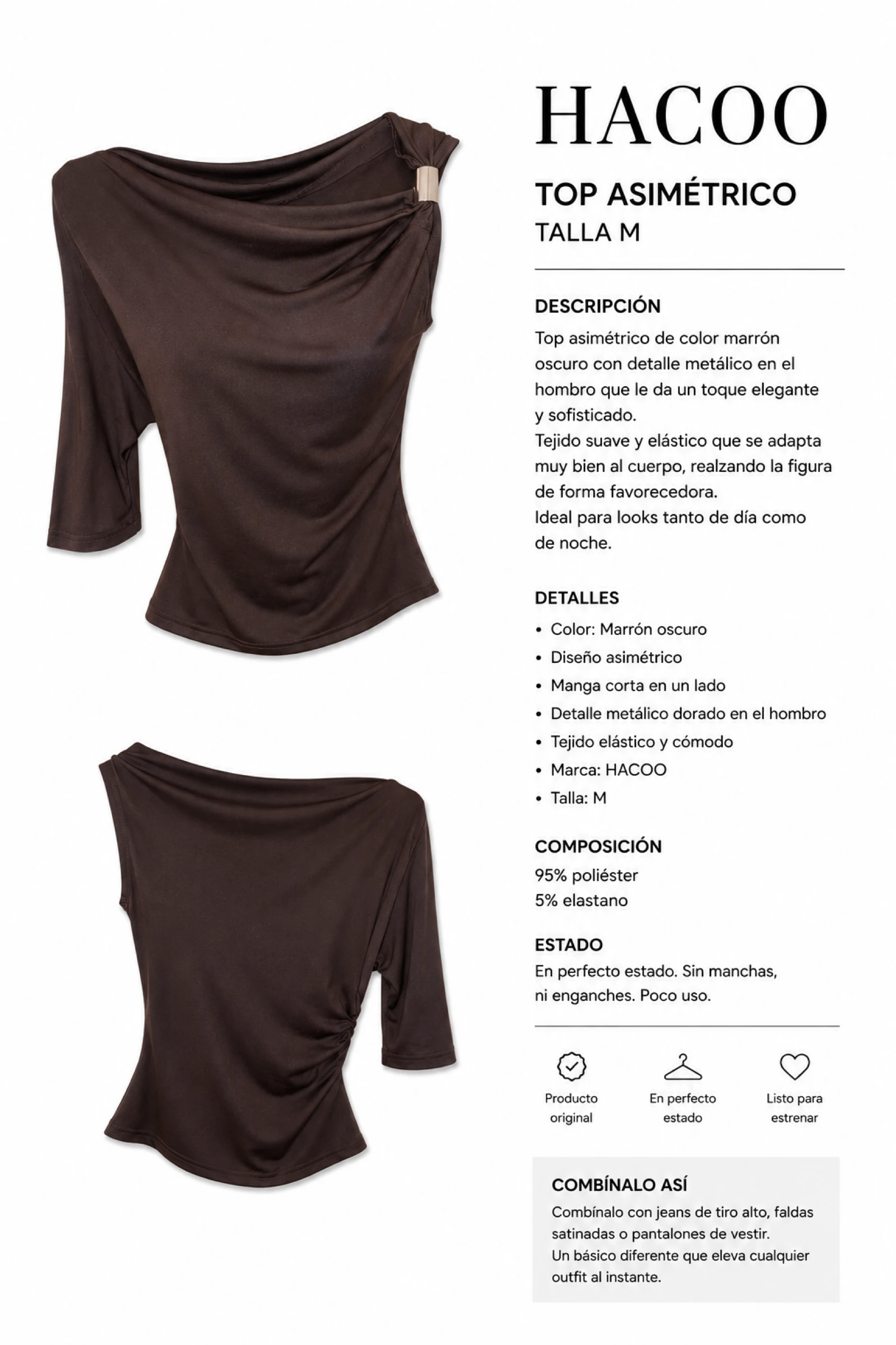 Haut asymétrique – photo 3